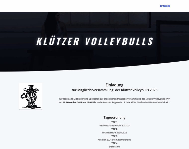 Kluetzer-volleybulls.de thumbnail