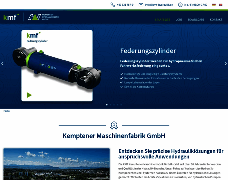 Kmf-hydraulik.de thumbnail