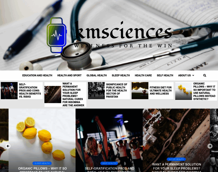 Kmsciences.com thumbnail