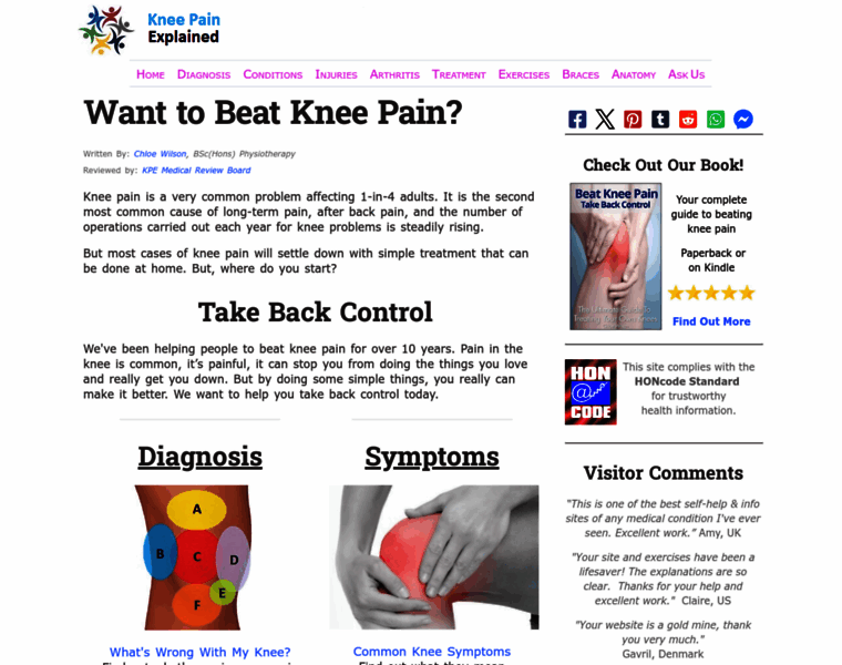 Knee-pain-explained.com thumbnail