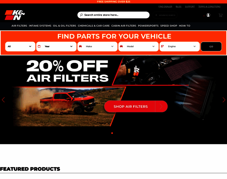 Knfilters.com thumbnail