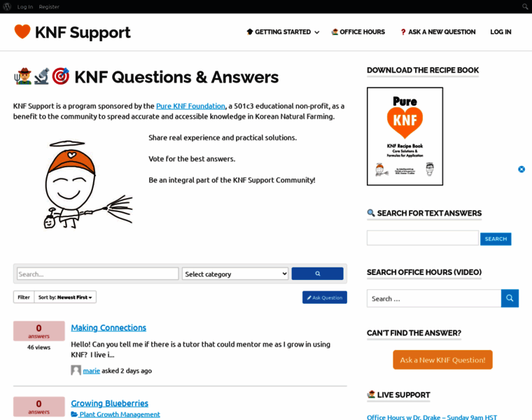 Knfsupport.com thumbnail