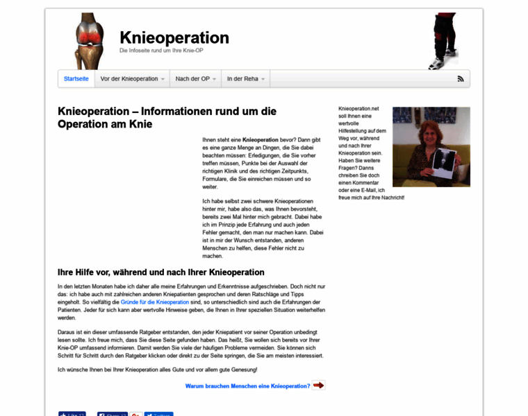 Knieoperation.net thumbnail