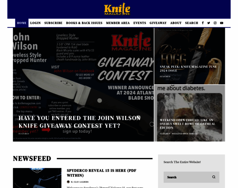 Knifemagazine.com thumbnail
