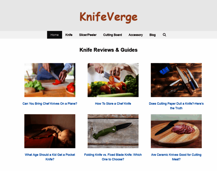 Knifeverge.com thumbnail