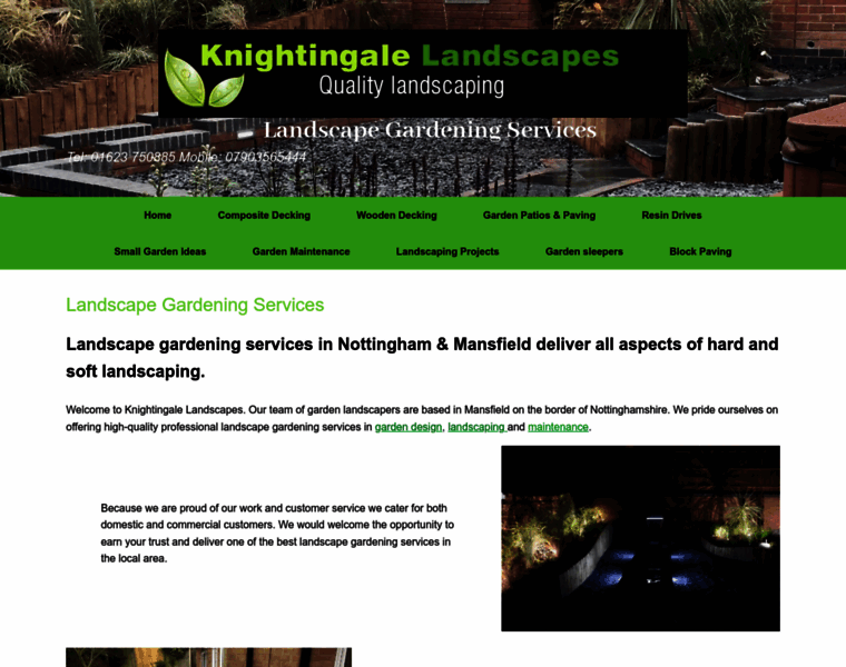 Knightingale-landscapes.co.uk thumbnail