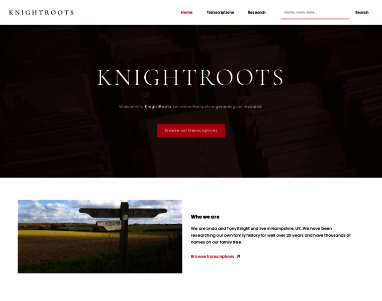 Knightroots.co.uk thumbnail