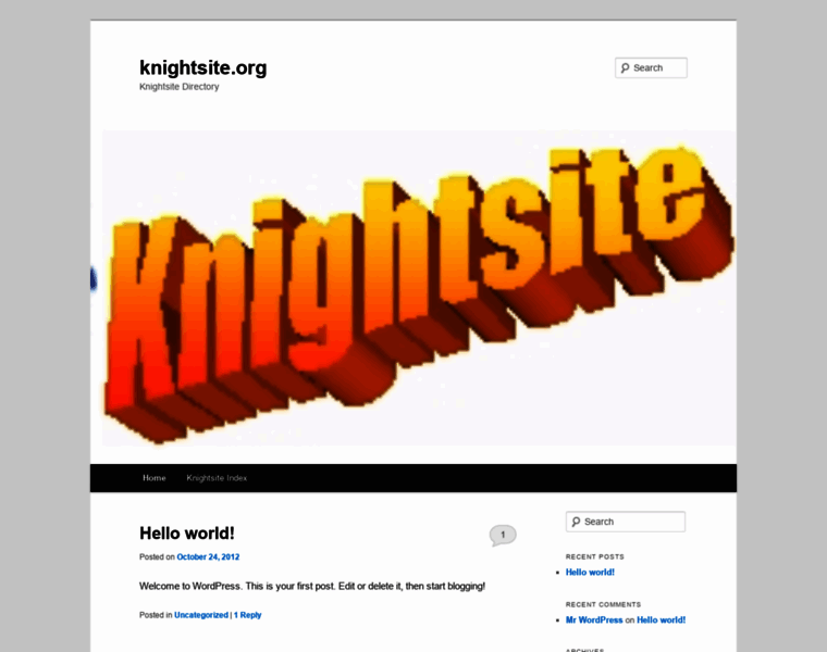 Knightsite.org thumbnail