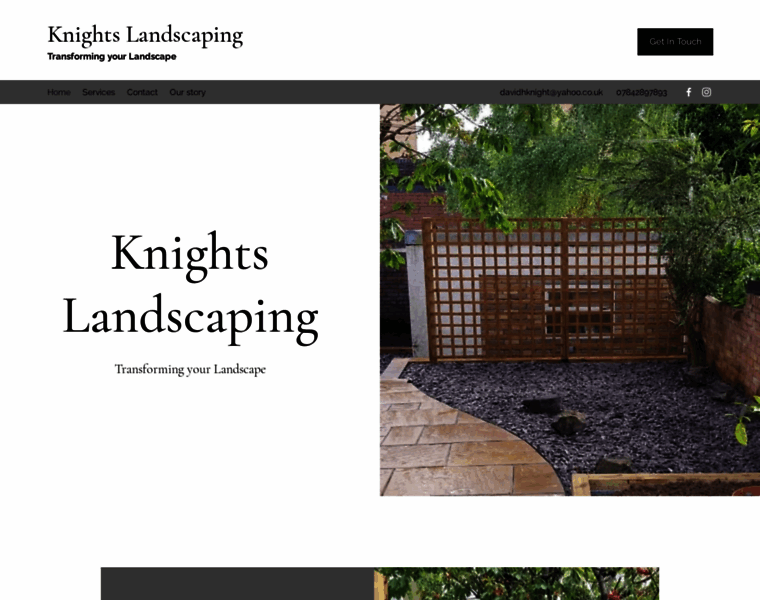 Knightslandscaping.org.uk thumbnail