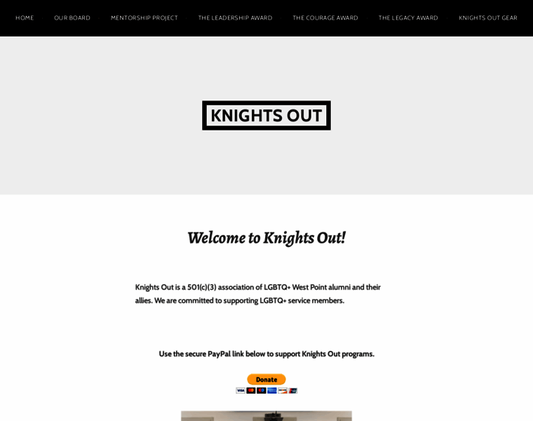 Knightsout.org thumbnail