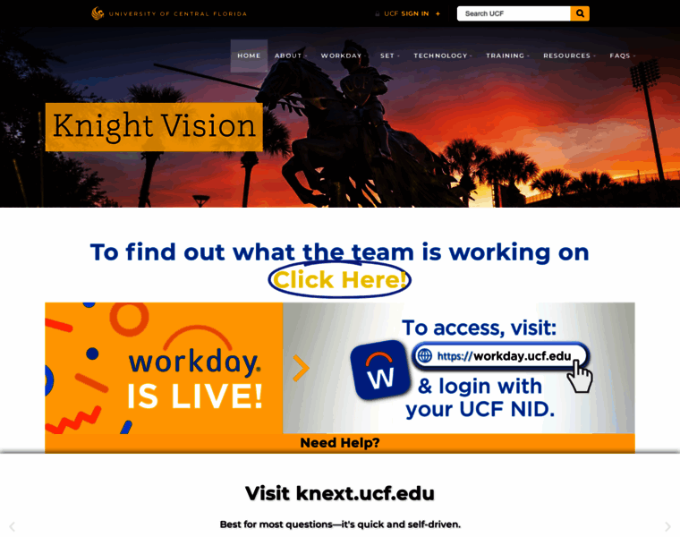 Knightvision.it.ucf.edu thumbnail