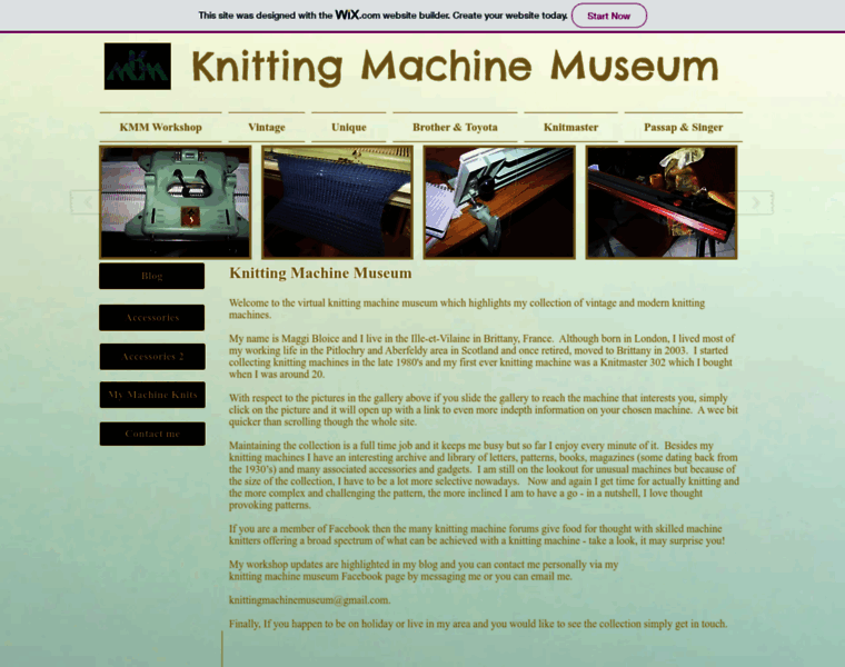 Knittingmachinemuseum.com thumbnail