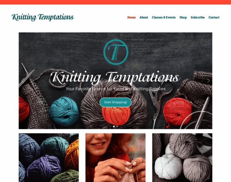 Knittingtemptations.com thumbnail