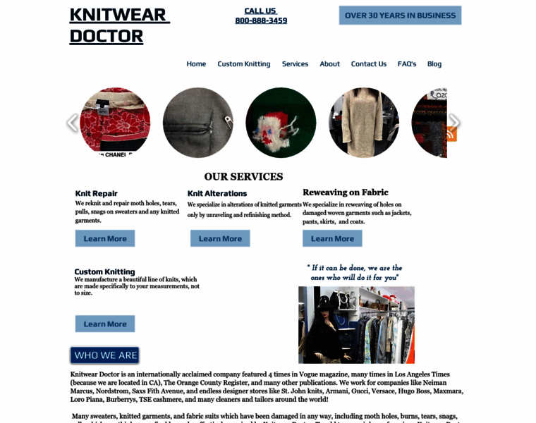 Knitweardoctor.com thumbnail