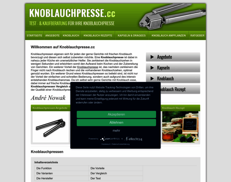 Knoblauchpresse.cc thumbnail