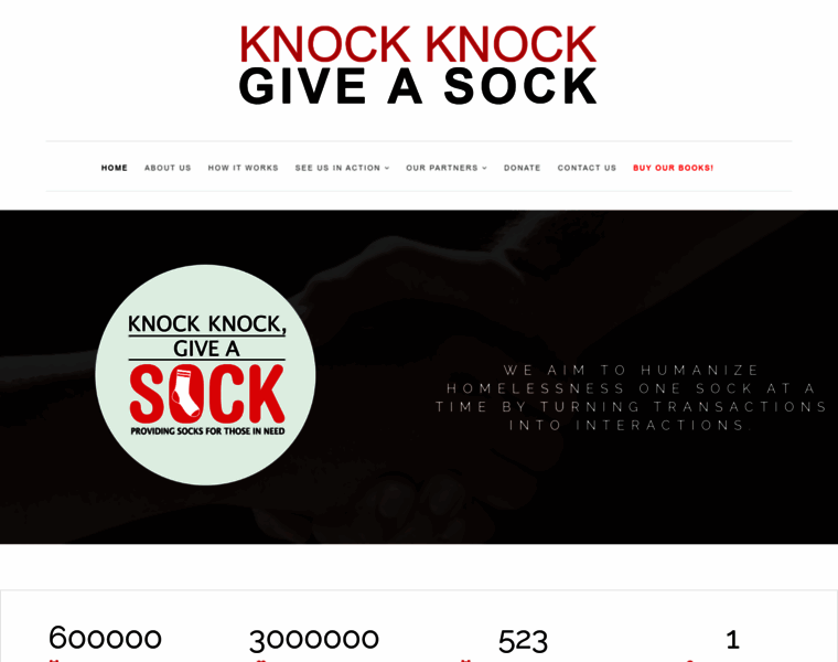 Knockknockgiveasock.org thumbnail