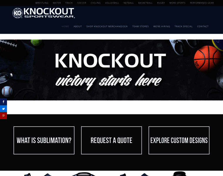 Knockoutsportswear.com thumbnail