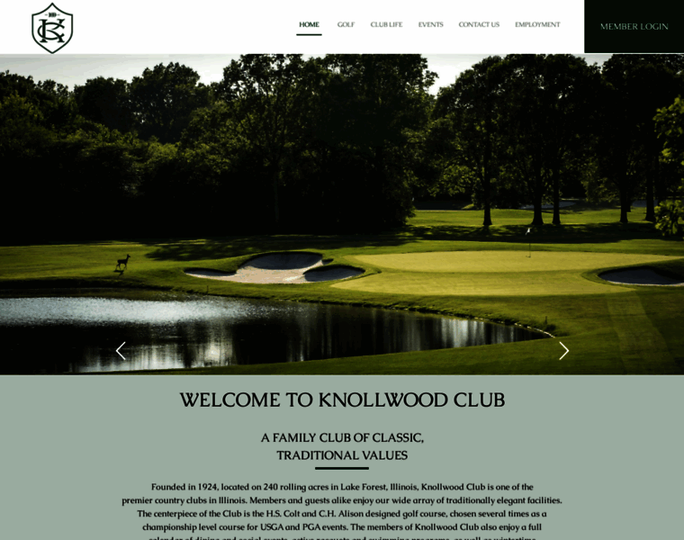 Knollwoodclub.org thumbnail