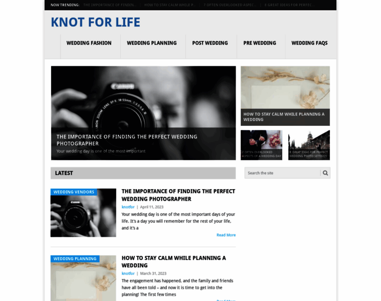 Knotforlife.com thumbnail