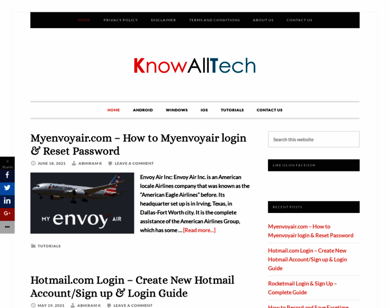 Knowalltech.com thumbnail