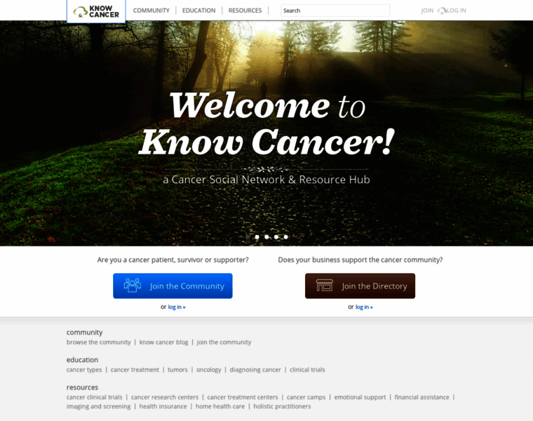 Knowcancer.com thumbnail