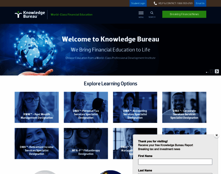 Knowledgebureau.com thumbnail