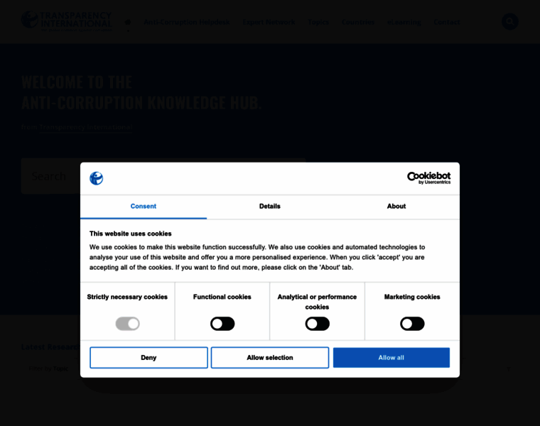 Knowledgehub.transparency.org thumbnail