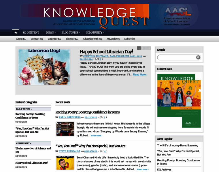 Knowledgequest.aasl.org thumbnail
