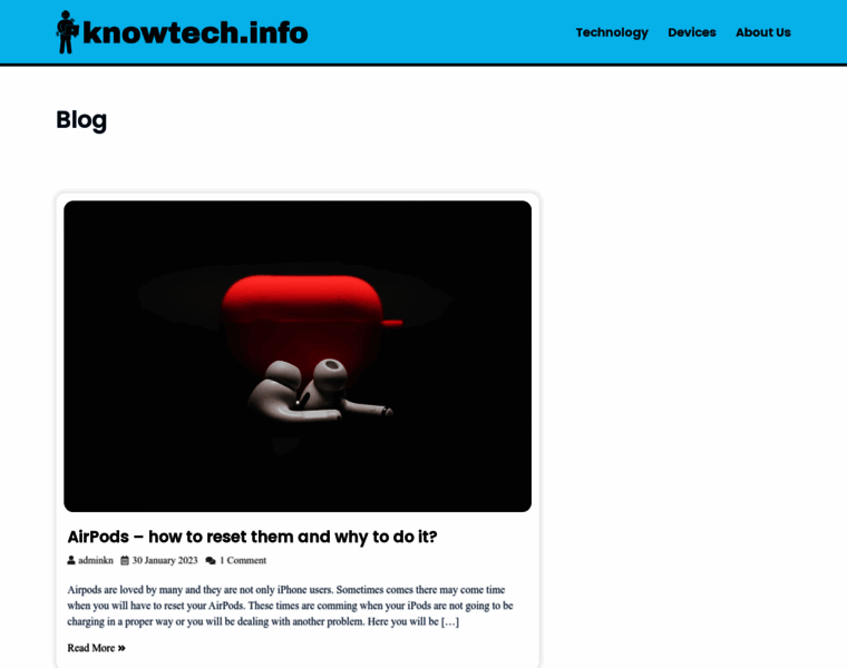 Knowntech.info thumbnail
