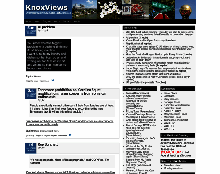 Knoxviews.com thumbnail