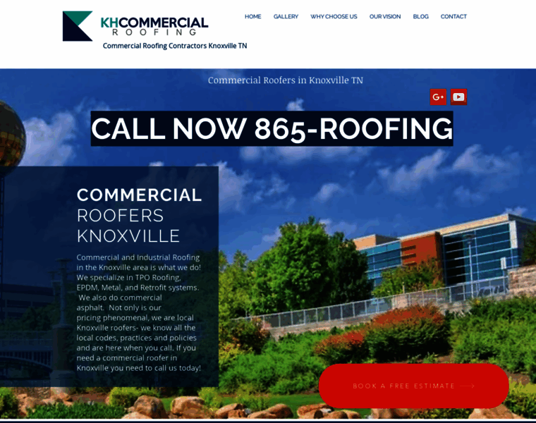 Knoxvillecommercialroofing.com thumbnail