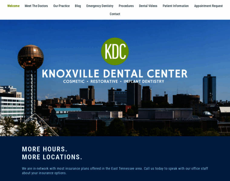 Knoxvilledentalcenter.com thumbnail