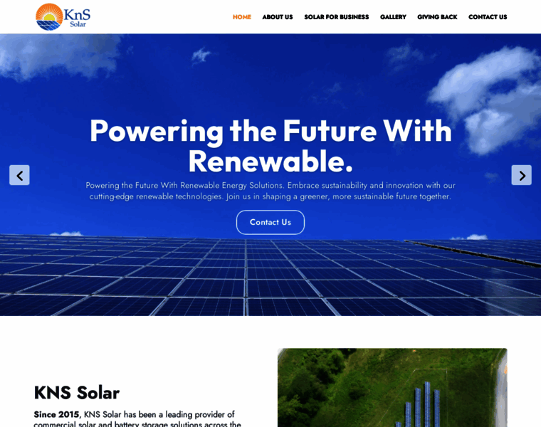 Kns-solar.com thumbnail