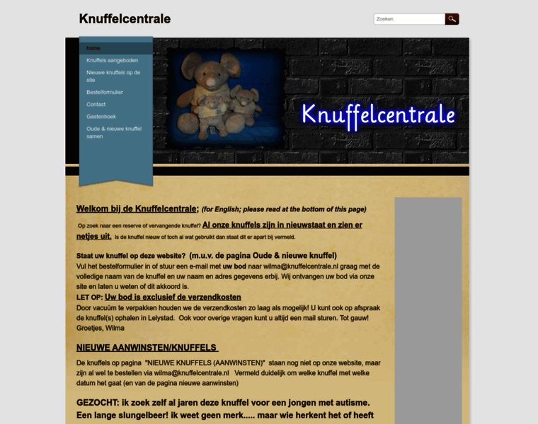 Knuffelcentrale.nl thumbnail