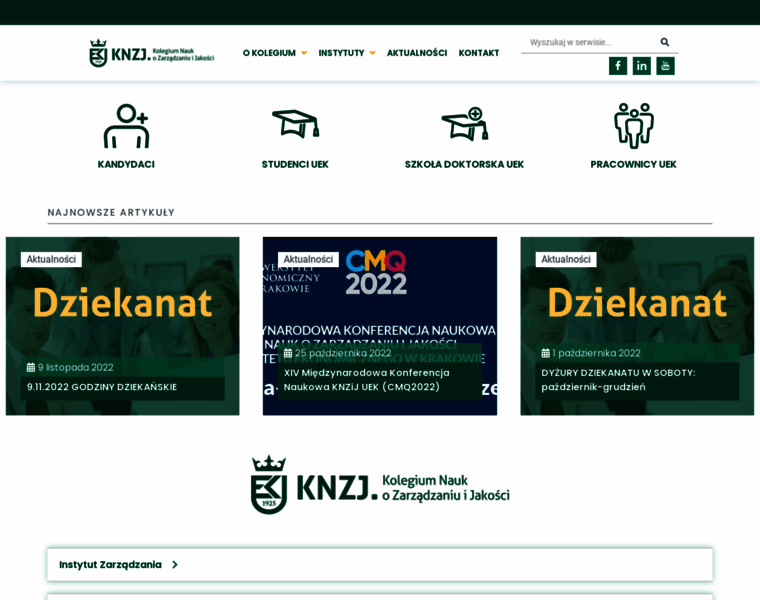 Knzj.uek.krakow.pl thumbnail