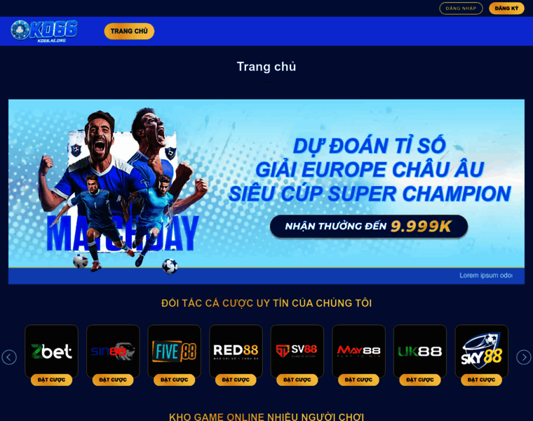 Khám phá Ko66 Trang Chủ Thế Giới Giải Trí Trực Tuyến Đa Dạng & Hấp Dẫn