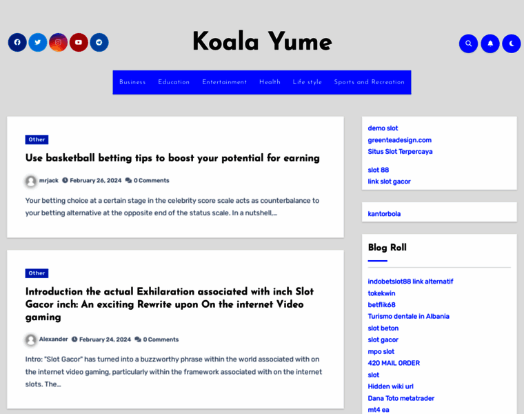 Koala-yume.com thumbnail