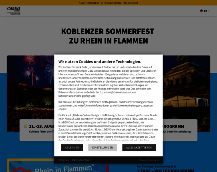 Koblenzer-sommerfest.de thumbnail