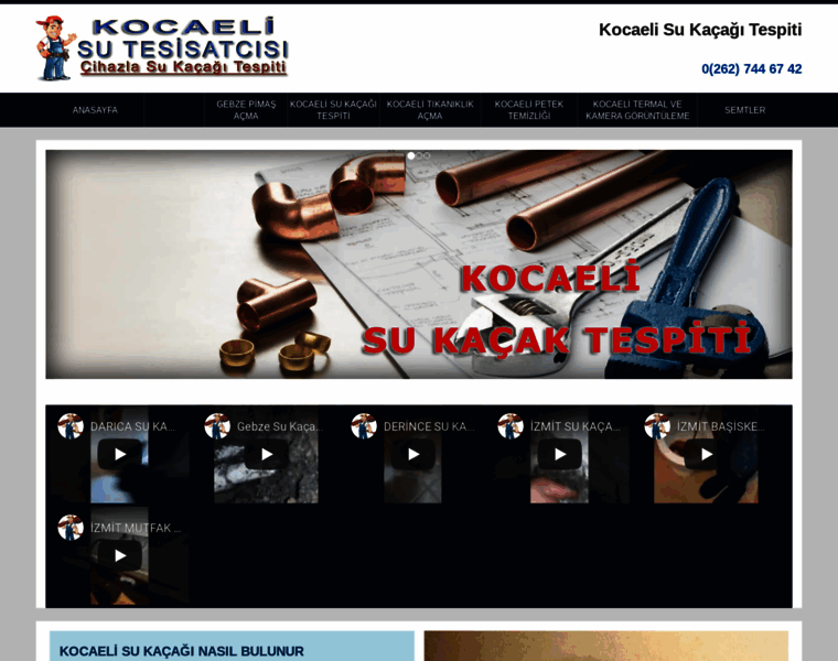 Kocaelisukacagitespiti.com thumbnail