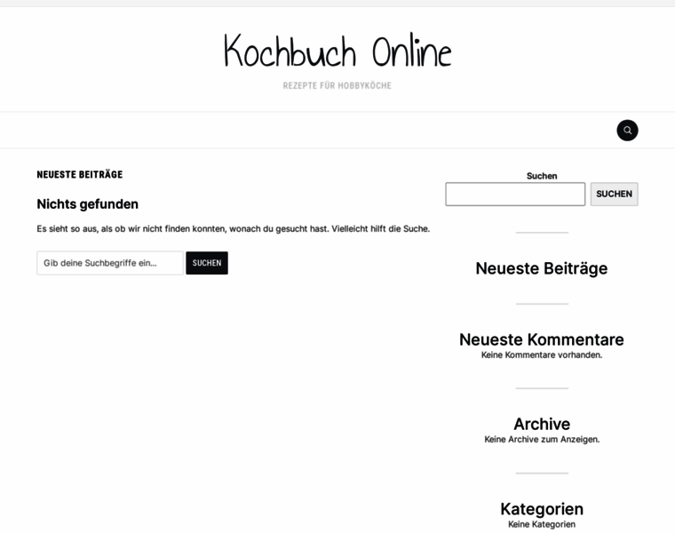 Kochbuchonline.info thumbnail