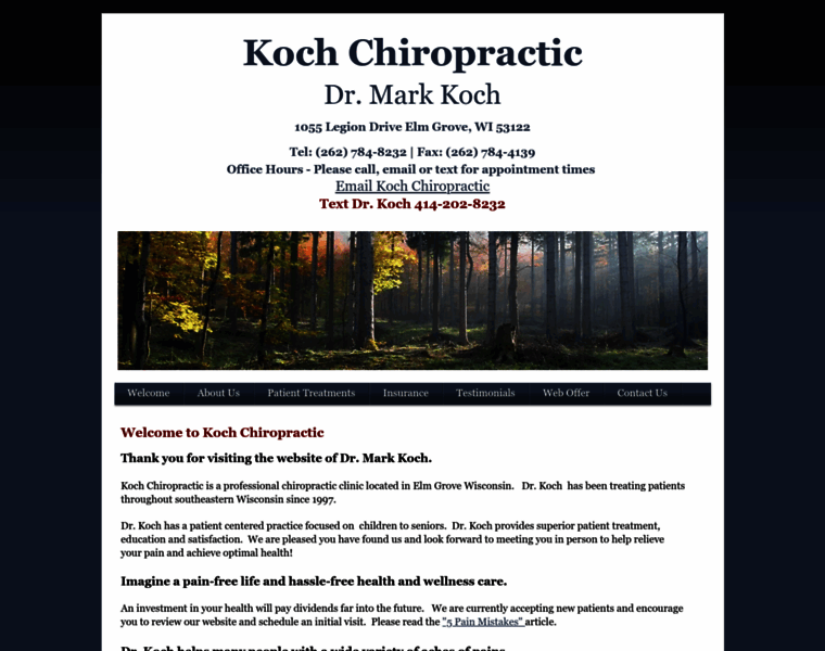 Kochchiropractic.com thumbnail