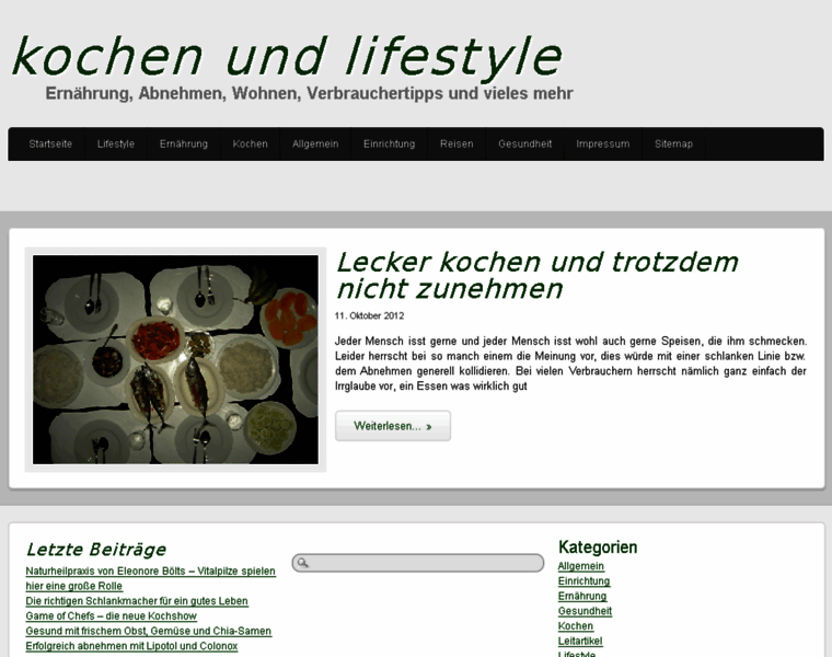 Kochen-und-lifestyle.de thumbnail