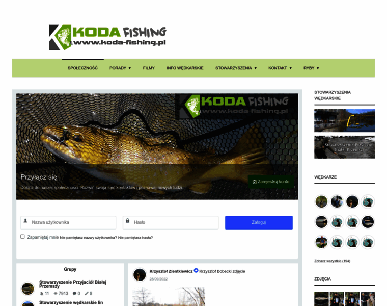 Koda-fishing.pl thumbnail