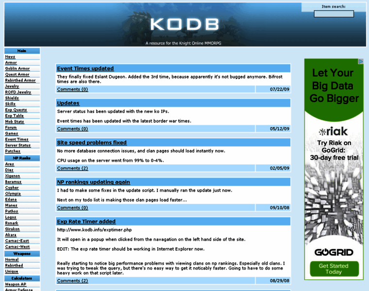 Kodb.info thumbnail