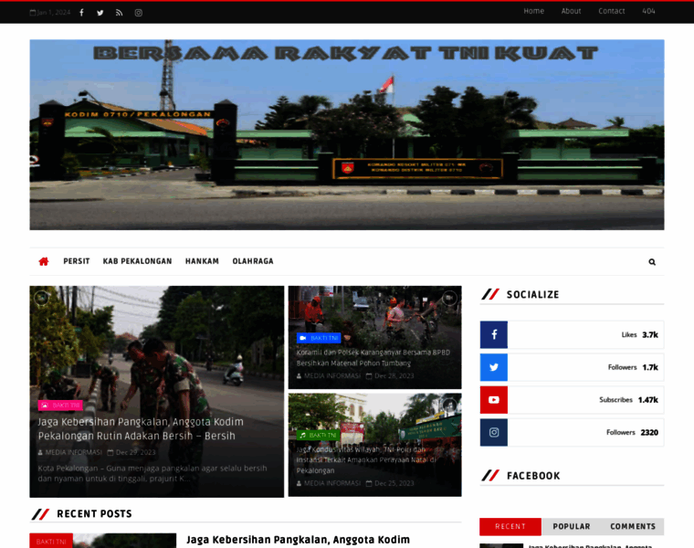 Kodim0710pekalongan.com thumbnail