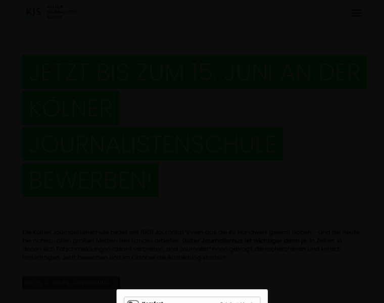 Koelnerjournalistenschule.de thumbnail