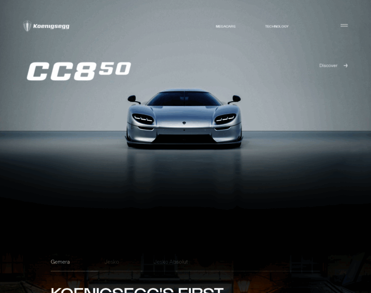 Koenigsegg.com thumbnail