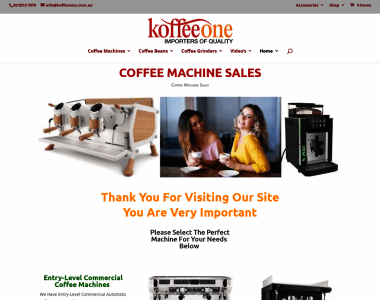 Koffeeone.com.au thumbnail
