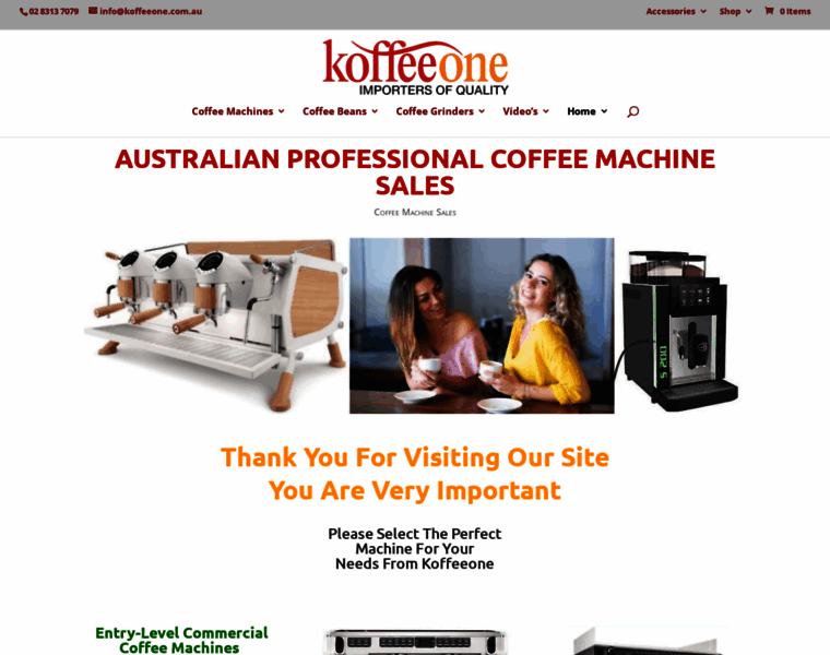 Koffeeone.com thumbnail