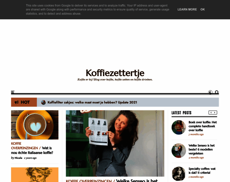 Koffiezettertje.nl thumbnail